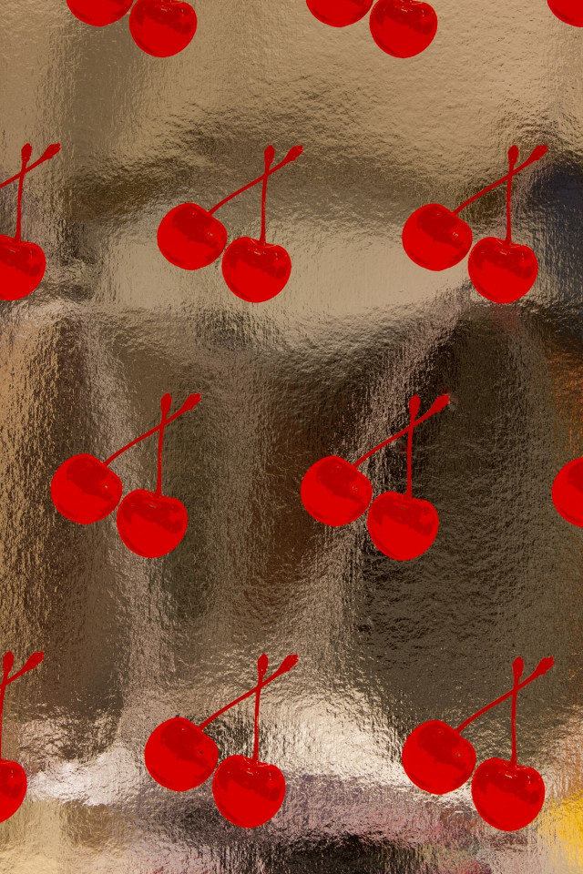 Cherry blood splatter berry fruit free wallpaper for mobile - medium preview image