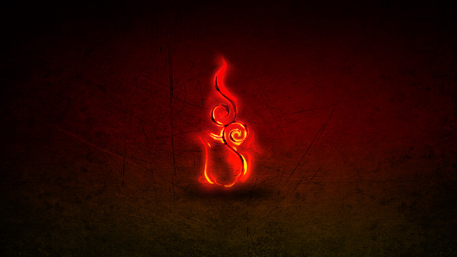 Red light red swirl abstract free wallpaper for desktop - medium preview image