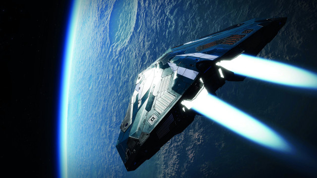 Spacecraft brightbeam cobra galaxy horizon free wallpaper for desktop - medium preview image