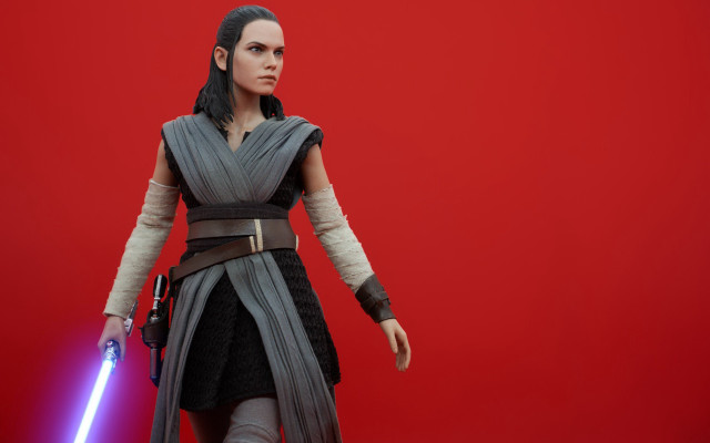 Woman lightsaber japanese armor red free wallpaper for desktop - medium preview image