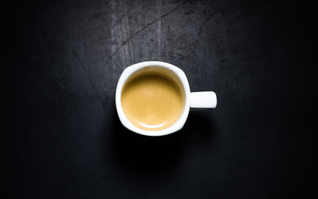 Coffee spoon black table minimalism free wallpaper for desktop - medium preview image