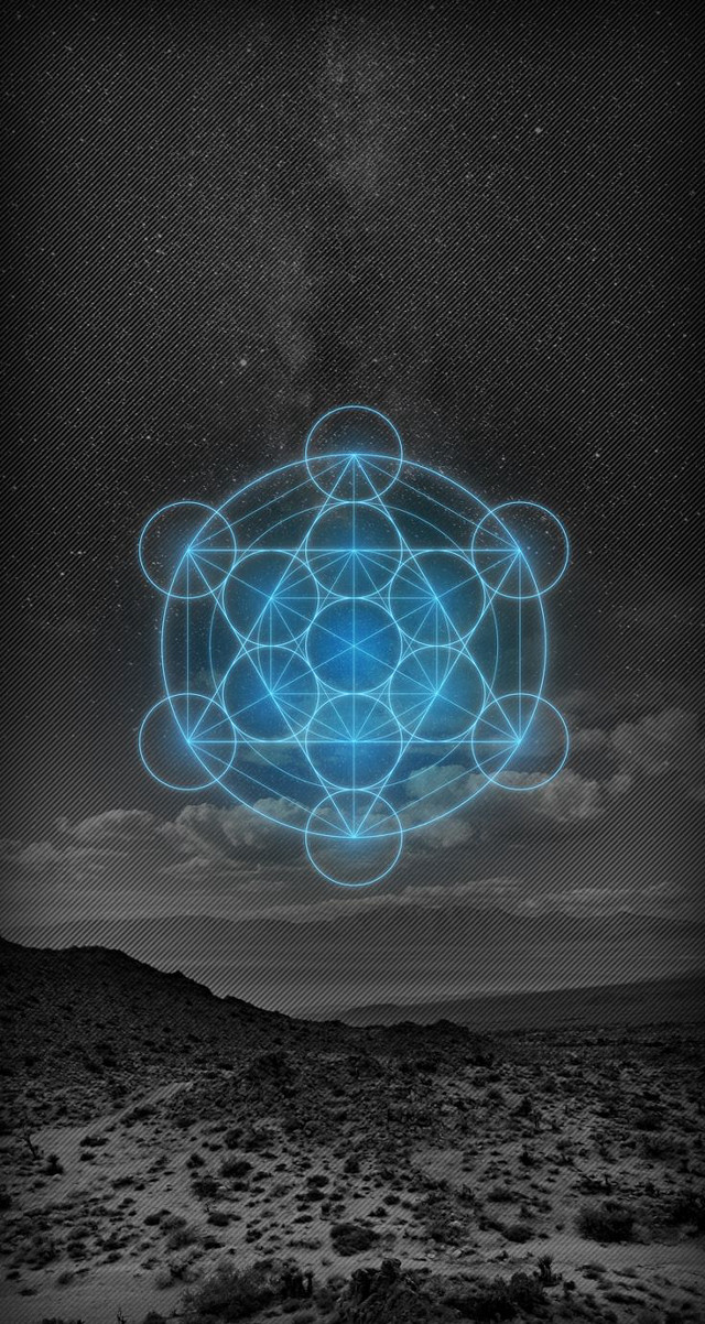 Blue light drawing turtle sky free wallpaper for mobile - medium preview image