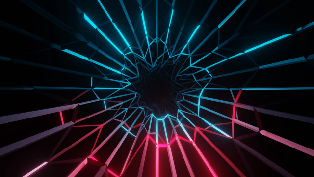 Dark center red blue light free wallpaper for desktop - medium preview image