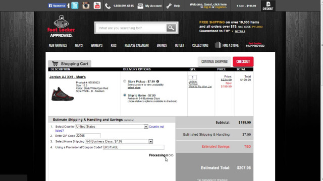 Shoe description website screenshot image free wallpaper for desktop - medium preview image