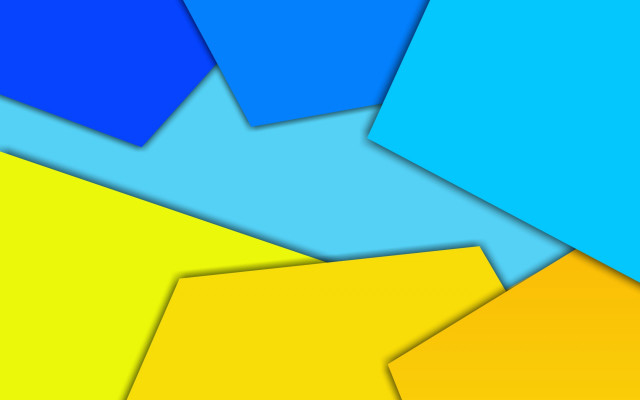 Colorful paper geometric abstract triadic free wallpaper for desktop - medium preview image