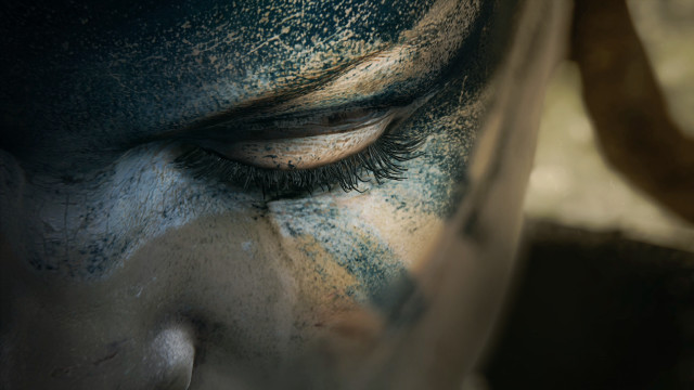 Close up painted face eye free wallpaper for desktop - medium preview image