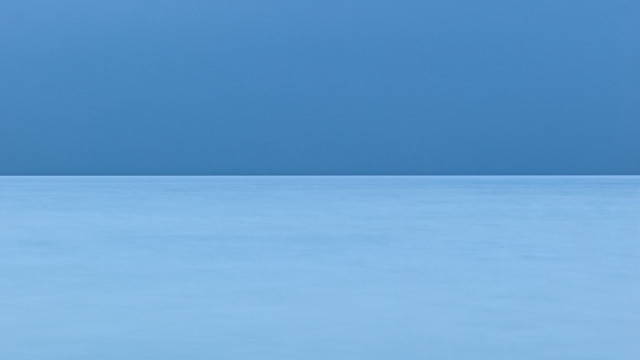 Lone bird blue surface sky free wallpaper for desktop - medium preview image