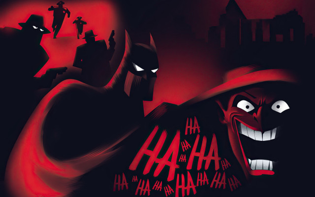 Batman parody harlem renaissance glowing free wallpaper for desktop - medium preview image