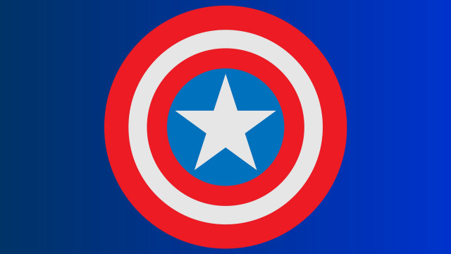 Captainamerica shield star digital marvel free wallpaper for desktop - medium preview image