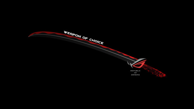 Sword weapon of choice red free wallpaper for desktop - medium preview image