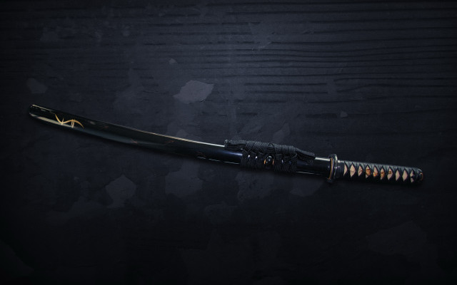 Black gold knife cobra sword free wallpaper for desktop - medium preview image