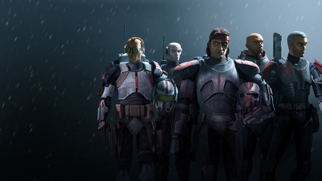 Rainy military group armor gun free wallpaper for desktop - medium preview image