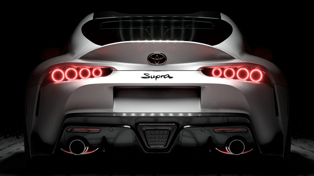 White sports car lit dark free wallpaper for desktop - medium preview image