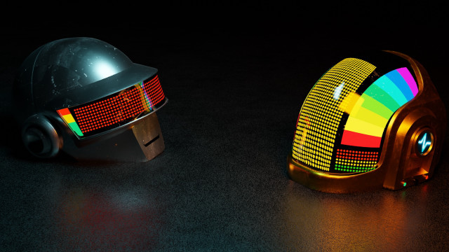 Helmet table light beeple retrofuturism free wallpaper for desktop - medium preview image