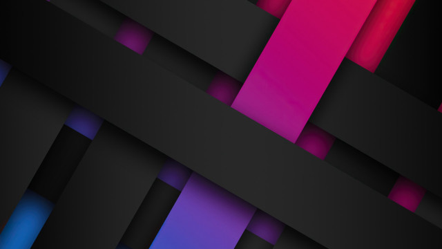 Black pink lines geometric abstract free wallpaper for desktop - medium preview image