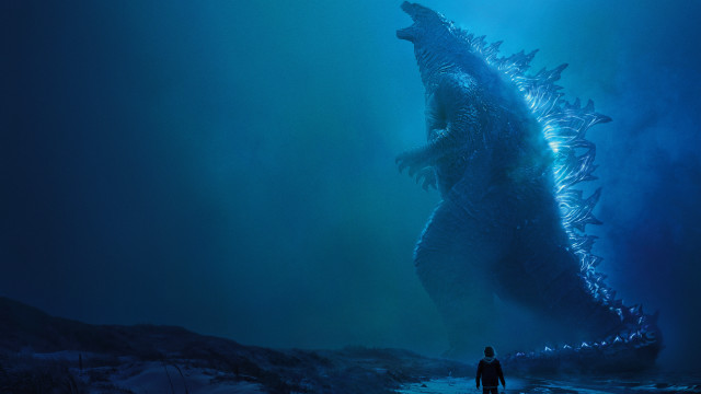 Man godzilla ocean water forest free wallpaper for desktop - medium preview image