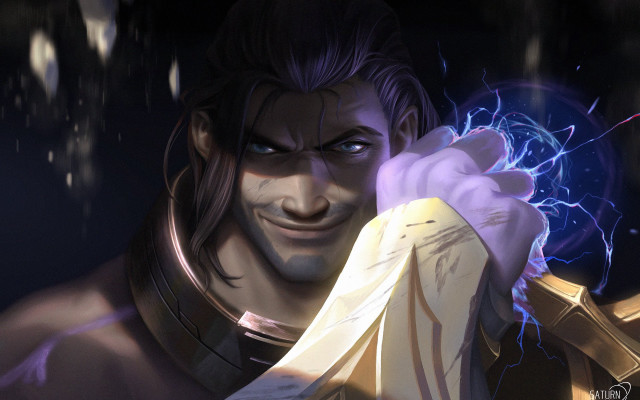 Man banana lightning dark room free wallpaper for desktop - medium preview image