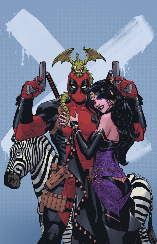 Couple horse zebra demon back free wallpaper for mobile - medium preview image