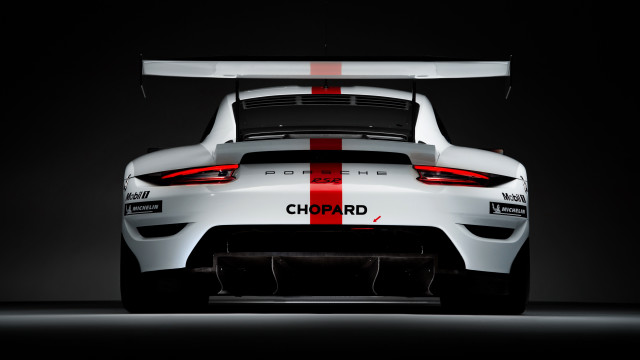 White sports car red stripe #7 free wallpaper for desktop - medium preview image