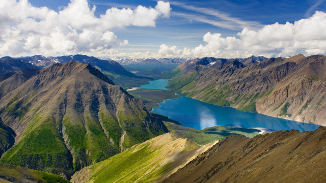 Mountain lake forest sky horizon #2 free wallpaper for desktop - medium preview image