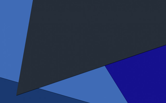 Blue black triangle abstract vector free wallpaper for desktop - medium preview image
