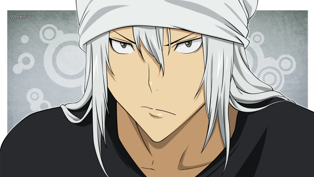 Man white hair white hat free wallpaper for desktop - medium preview image