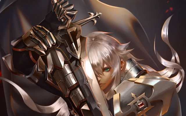 Fire emblem armor sword shield free wallpaper for desktop - medium preview image