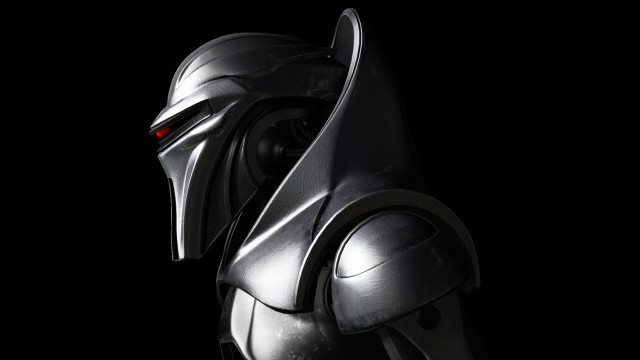 Helmet robot red light eve free wallpaper for desktop - medium preview image