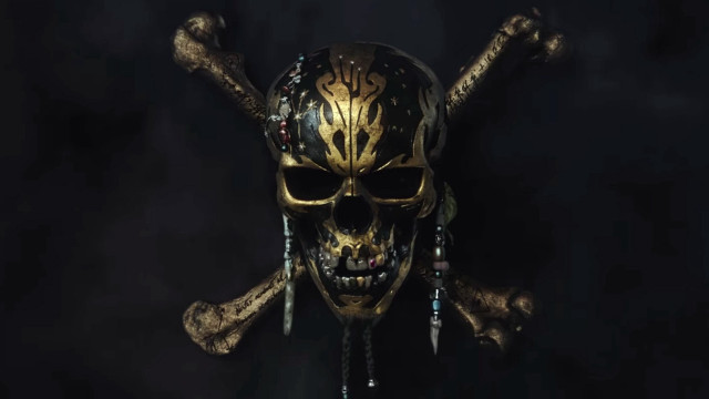 Skull crossbones dark background image free wallpaper for desktop - medium preview image