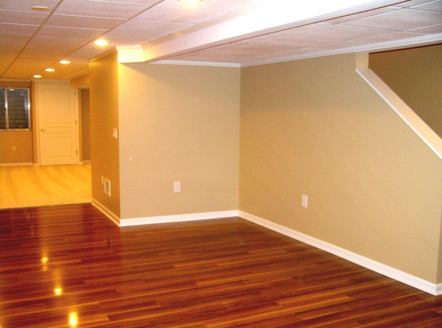 Empty room hardwood floors white free wallpaper for desktop - medium preview image