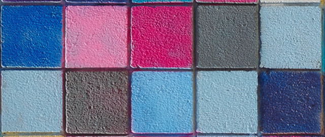 Multicolored paint swat fence starry free wallpaper for desktop - medium preview image