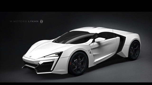 White sports car black background #4 free wallpaper for desktop - medium preview image