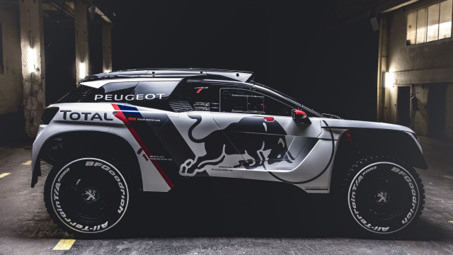 Car bull parking night dark free wallpaper for desktop - medium preview image