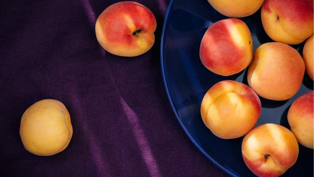 Blue peach planet moon starry free wallpaper for desktop - medium preview image