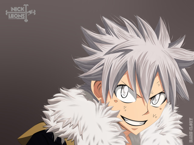Man white hair furry coat free wallpaper for desktop - medium preview image