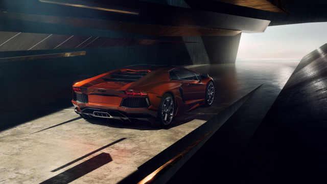 Car lighted render vroom photorealism free wallpaper for desktop - medium preview image