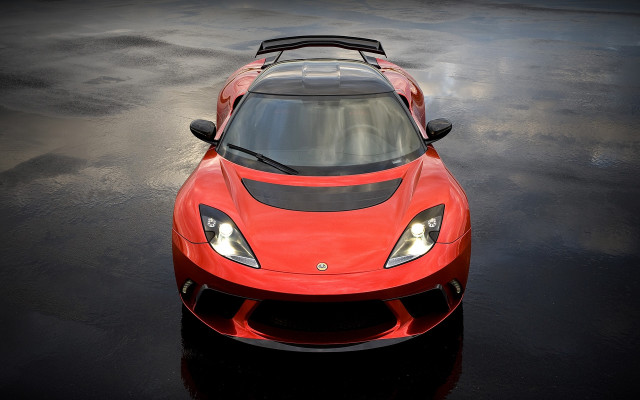 Red sports car hood up #5 free wallpaper for desktop - medium preview image