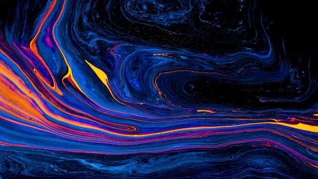 Abstract colorful black background blue free wallpaper for desktop - medium preview image