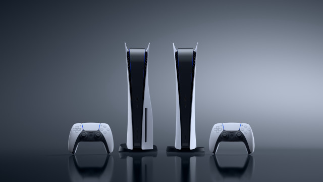 Video game controllers table top free wallpaper for desktop - medium preview image