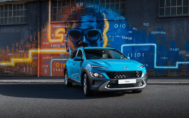 Blue car wall skull cubo free wallpaper for desktop - medium preview image