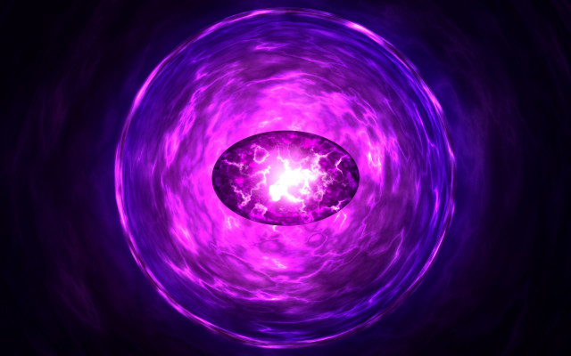 Purple hologram glowing arc uno free wallpaper for desktop - medium preview image