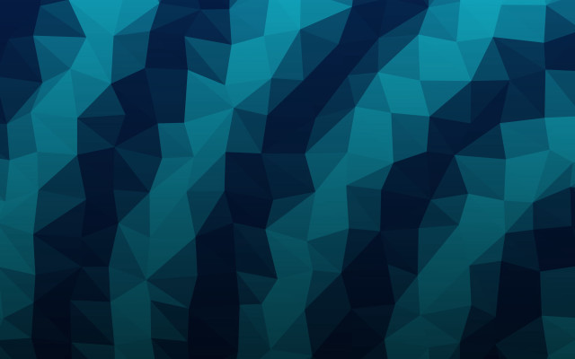 Blue abstract trees leaves generative free wallpaper for desktop - medium preview image