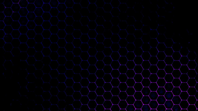 Black purple hexagonal pattern dark free wallpaper for desktop - medium preview image