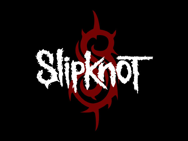 Slipknot black red logo red free wallpaper for desktop - medium preview image