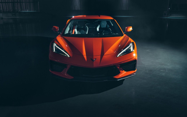 Red sports car hood up #9 free wallpaper for desktop - medium preview image