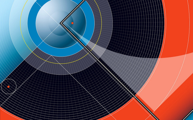 Blue red circles precisionism tennis free wallpaper for desktop - medium preview image