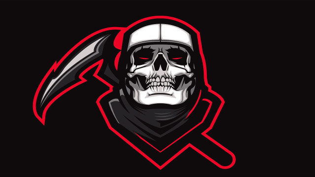 Skull helmet knife redlight masked free wallpaper for desktop - medium preview image