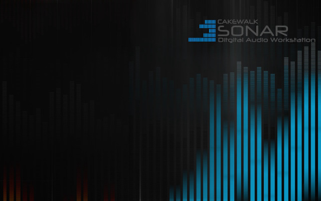 Dark blue black pattern digital free wallpaper for desktop - medium preview image