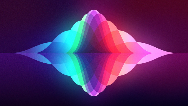 Colorful abstract reflection rainbow gradient free wallpaper for desktop - medium preview image