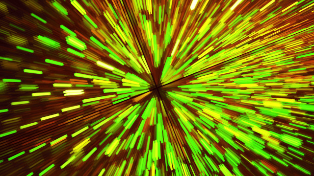 Green yellow abstract background raytraced free wallpaper for desktop - medium preview image